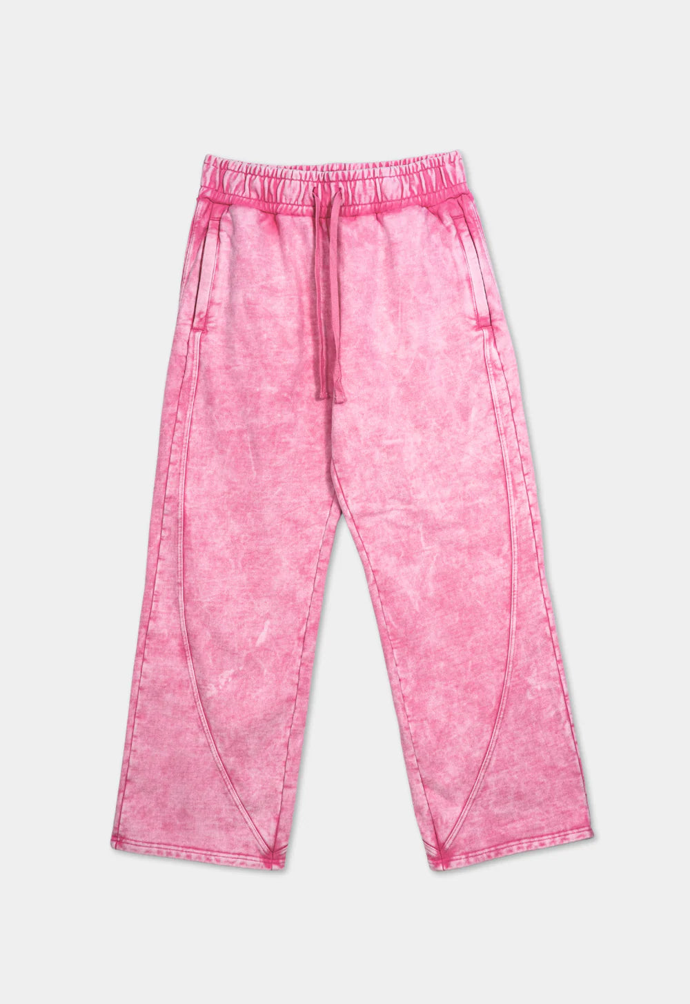WASHED PINK" SWEATPANTS